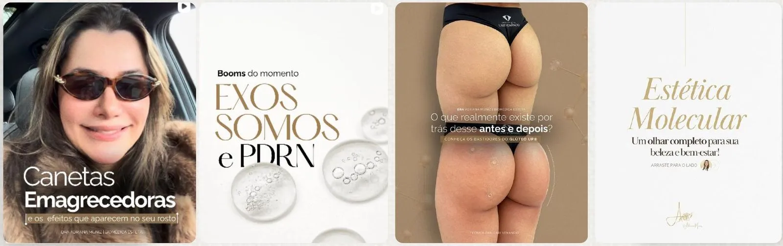 Posts sobre estética molecular, exossomos e canetas emagrecedoras